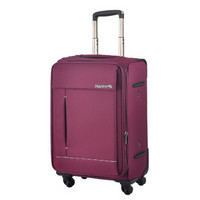 HANKE 汉客 26英寸万向轮拉杆箱 防泼水耐磨男女行李箱子商务旅行箱 H8813 紫色