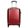 SUISSEWIN 大容量轻盈旅行箱静音万向轮行李箱托运箱 SN6612 28英寸 红色