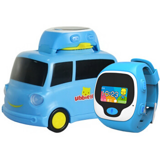 优彼（ubbie）早教故事魔法手表 小车版 移动充电外扩音箱+能学习通话定位的3岁以上儿童电话手表 蓝色