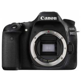 12期免息：佳能（Canon）EOS 80D 单反机身