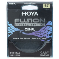 保谷（HOYA）uv镜  CPL偏振镜 滤镜 67mm FUSION[浮石]系列滤镜 偏振镜