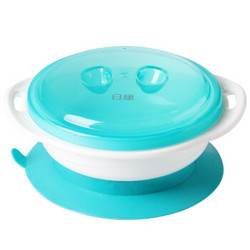 日康儿童吸壁碗 新生儿训练碗 RK-3707 （颜色随机） *10件