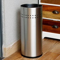 欧润哲 雨伞架家用雨伞桶门厅大堂雨伞收纳桶挂伞架酒店套房放伞筒伞架子 白色