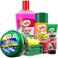 龟牌（Turtle Wax）金龟新车蜡汽车蜡打蜡套装镀膜去污划痕修复洗车液洗车水蜡 汽车用品TC-807-1