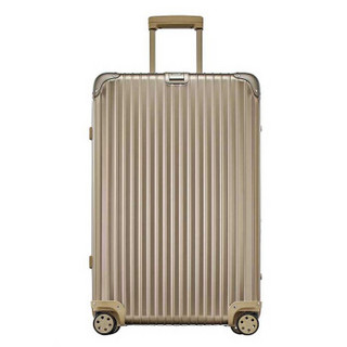 RIMOWA TOPAS TITANIUM系列 30寸托运箱拉杆箱香槟色 923.73.03.4