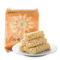 UNCLE POP 米老头 膨化食品香米通花生味350g爆米花粗粮谷物早餐零食小吃网红