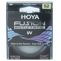 保谷（HOYA）uv镜 滤镜   52mm FUSION [浮石]系列滤镜 UV镜