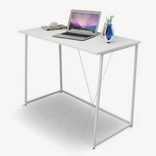 家乐铭品 书桌简约100款 书桌桌子台式电脑桌办公桌 暖白色 ZC532-L