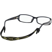 TAAN 泰昂 運動眼鏡固定帶硅膠眼鏡繩防滑帶AC 1518黑色單卡裝 1個/卡