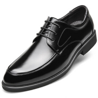 Precentor 普若森 男士牛皮英伦低帮婚鞋系带耐磨商务鞋