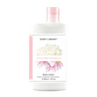 氣味圖書館 气味图书馆（SCENT LIBRARY）白玫瑰与木兰香氛身体乳 持久留香 295ml