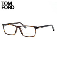 TOM FORD汤姆福特 近视眼镜框男款时尚复古玳瑁色光学眼镜架 TF5407F 052 57mm
