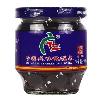 广佳橄榄菜咸菜下饭菜168g10件