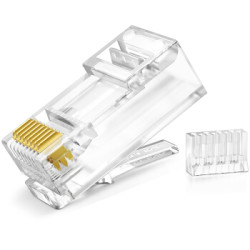TP-LINK 普联 TL-EH602-100 RJ45 六类非屏蔽网线水晶头(100个一包)