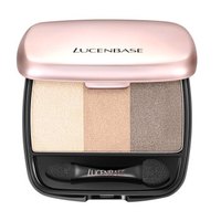 透真流光渐变三色眼影盘 01#大地棕色5g(裸妆易上色 防水防晕染 不易脱妆 )