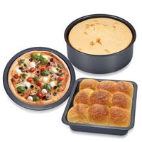 Jekero 杰凯诺 蛋糕模具烘焙工具套装 面包吐司模具 蒸蛋糕 烤箱烘培模具三件套