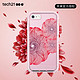 tech21苹果7/8手机壳 iPhone7/8防摔手机壳/保护套 3米防摔 花朵款 4.7英寸 粉色
