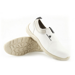 DELTAPLUS 代尔塔 小白鞋 功能型防砸安全鞋板鞋 白色 41 301213