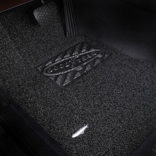 固特异(Goodyear) 丝圈汽车脚垫 2014-2018款沃尔沃S60L专用脚垫 飞足plus系列17mm黑色