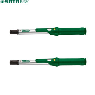 世达 SATA 96442 可换头预置式扭力扳手 进口扭力计5-25Nm（货期两周）