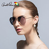 花雨伞（Arnold Palmer）太阳镜女士款偏光墨镜专柜同款彩膜眼镜 C102金色框正镀粉金REVO