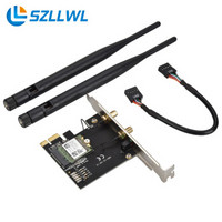 szllwl PCI-E转NGFF M.2 WIFI蓝牙无线模块无线网卡台式扩展卡 配蓝牙模块