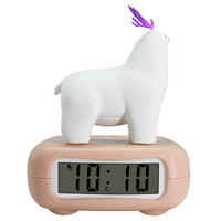 TXL闹钟熊出没儿童闹铃语音学生钟熊熊乐园钟宝宝叫懒虫起床会说话公仔钟雪熊