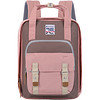 SUISSEWIN 瑞世 书包 时尚休闲学院双肩包电脑包 防泼水户外旅行包 SN17107浅粉色