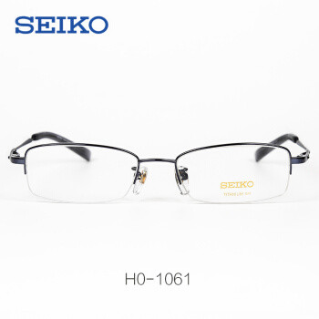 SEIKO精工 H01061纯钛镜架+明月1.60镜片 配镜体验及对比感受