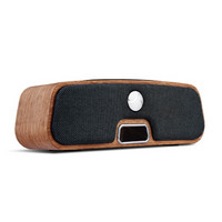一相（easy shine）S1000无线蓝牙布艺音箱 户外便携迷你音响 免提通话 木质音响  棕木色