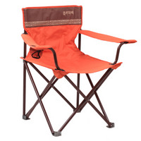 喜马拉雅 户外椅子折叠椅子便携钓鱼折叠椅休闲椅折叠凳马扎沙滩椅 行漫咖色HF9110