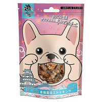 渔晓吃 狗零食手撕鸭肉卷成幼犬训犬 AD04宠物食品90g