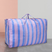 京唐 超大5个装 蛇皮袋搬家袋子神器 加固加厚手提防水行李收纳袋 开学打包袋 编织袋包裹打包 80*33*45cm