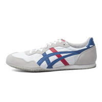 Onitsuka Tiger 鬼冢虎 SERRANO中性休闲鞋 D109L-0142 白色/蓝色 43.5码