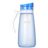 心艾美 （Samily ）玻璃水壶 家用时尚创意便携矽胶涂层水瓶 蓝色1500ml
