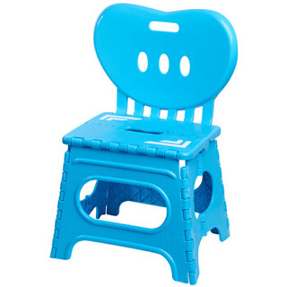 沃特曼Whotman 折叠椅塑料折叠凳便携式家用小椅子创意小板凳自驾游装备WD2956