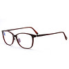 蔡司眼镜（Zeiss Eyewear）男女款 全框深红色 眼镜框眼镜架 ZS-70001-F330 54MM