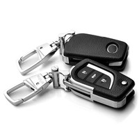 赛邦(SAIBON)丰田钥匙包 凯美瑞荣放RAV4新汉兰达 普拉多霸道锐志真皮汽车钥匙扣套保护壳