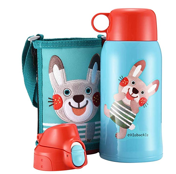 tiger 虎牌 mbr-b06g 儿童保温杯 600ml 小兔子款