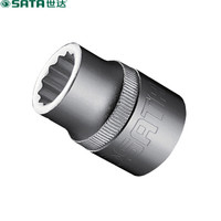 世达 SATA 16620 19mm系列12角套筒 公制套筒头46mm