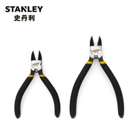 史丹利(STANLEY)黑色双塑柄水口钳 5寸/6寸水口钳 5寸 84-134-23