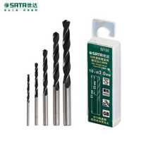 世达(SATA) 5件套耐磨直柄麻花钻10.4mm 52204 现货