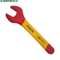 世达 SATA 41310 注塑型双色VDE绝缘开口扳手 电工扳手 10mm