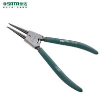 世达（SATA） 德式轴用直口卡簧钳125mm5寸内卡外卡挡圈卡环钳弹簧钳子 72011 现货
