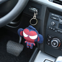 卡里努努（carinono）汽车钥匙扣钥匙圈男女士钥匙链原创卡通可爱挂件装饰品 蜘蛛侠