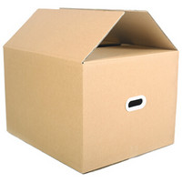 天章(TANGO)搬家纸箱有扣手60*50*40(5个装)打包快递箱储物箱行李箱收纳箱包装纸盒