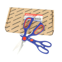 万克宝(WORKPRO)W015014N 1家用厨房剪 多功能锋利工具剪缝纫剪刀 办公剪刀蓝色