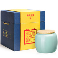 梅府茗家茶叶 绿茶 西湖龙井茶明前一级老茶树瓷瓶200g春茶