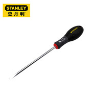 STANLEY 史丹利 一字螺丝刀 三色柄螺丝批平行一字起子改锥3x100mm 65-008-14