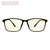 美国QUARK黑色素电脑防护平光眼镜防蓝光防紫外线3006c2